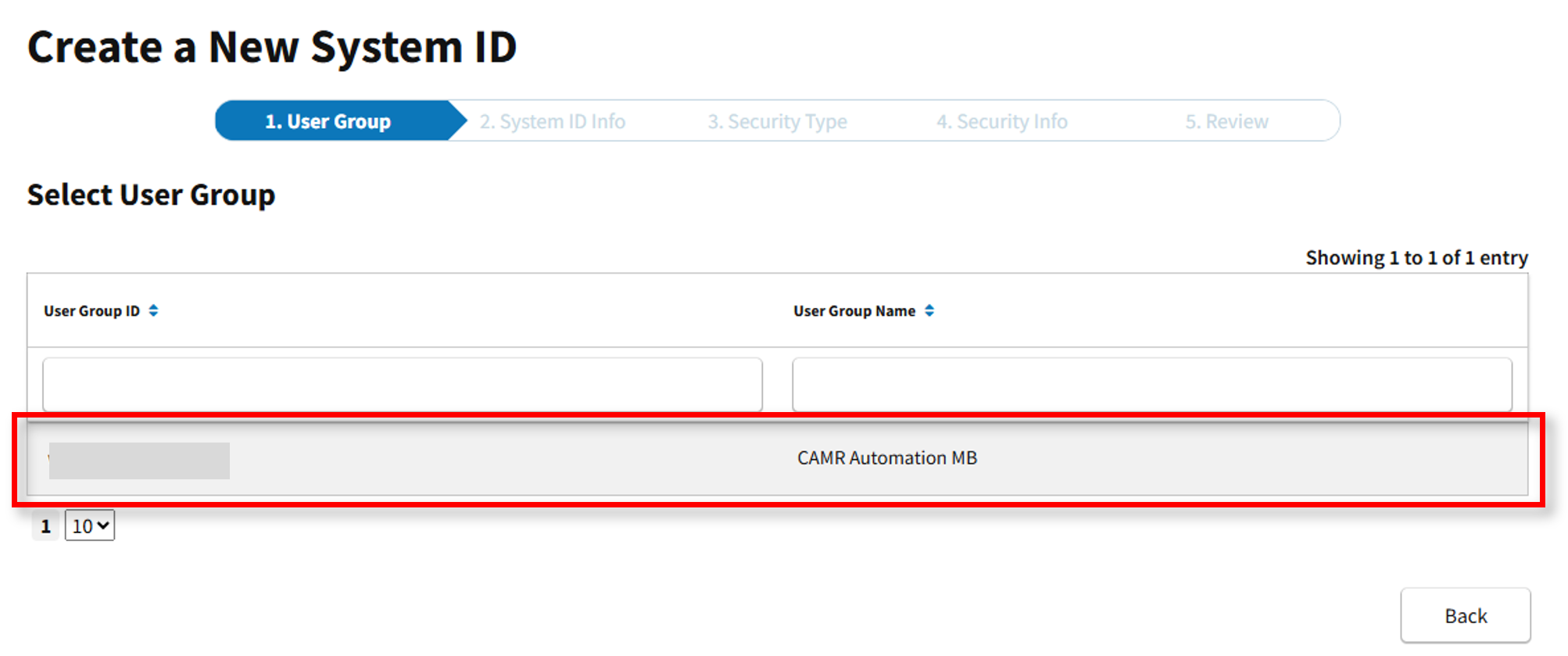 Technology Manager: Creating a System ID (UA)